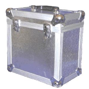 100 LP Record Dj Aluminium Storage Case